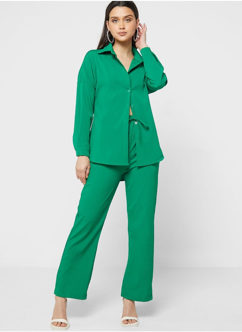 Ginger Relaxed Short & Pant Co-ord Set  - Image 1