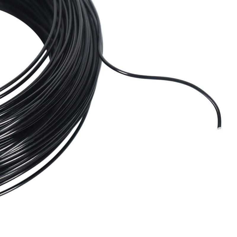 Tenn Well 18 Gauge Aluminum Craft Wire, 165 Feet 1mm Bendable Metal Wire for Jewelry Making, Sculpting, Modelling, Wreath Making, Floral Making, Beading, Wire Wrapping (Black) - Image 4