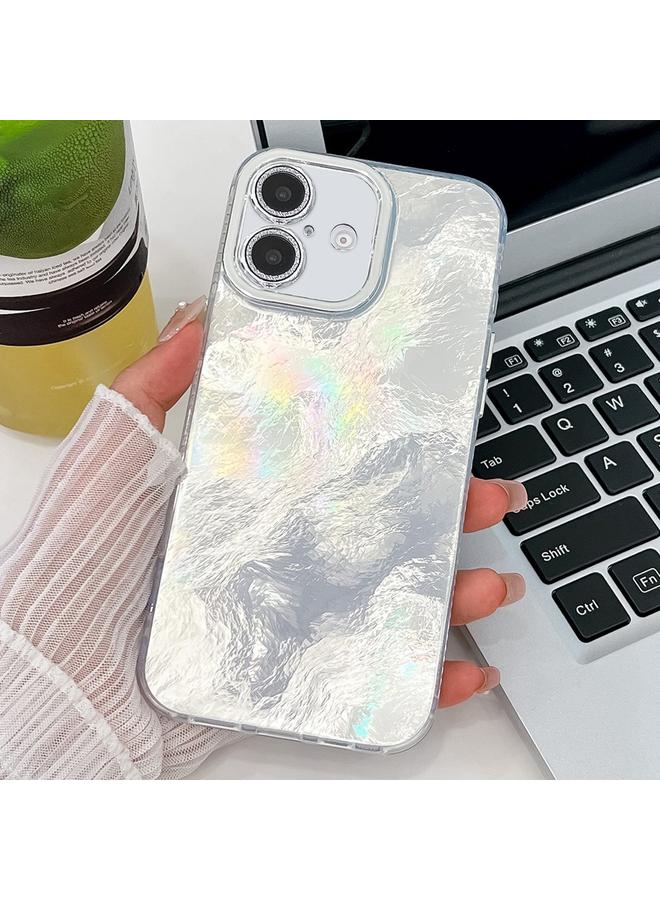 اس-توب جراب لهاتف iPhone 16 Plus مصنوع من مادة TPU اللامعة مع غشاء عدسة - Image 1