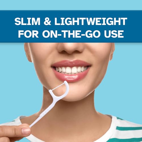 STIM Flosser | Removes Plaque and Food Between the teeth | Toothpick on the back side | Now with Improved Design (Pack of 3) - Image 4