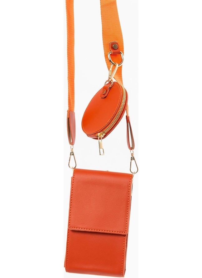 Saria Moda Saria Fashion Wallet Detailed Three-Compartment Shoulder Strap Mini Women's Bag  - Image 3
