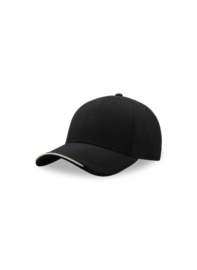 Atlantis Atlantis Estoril Baseball Cap Recycled Polyester Structured Shape Curved Visor Hq Closure  - Image 5