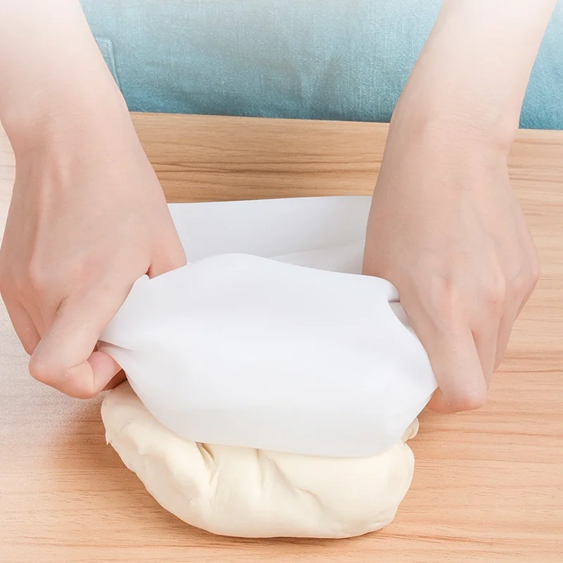 5 دي ام Medium Dough Bag Silicone Transparent Dough Kneading Bag Bread Pasta Ravioli Dough Easy Kneading