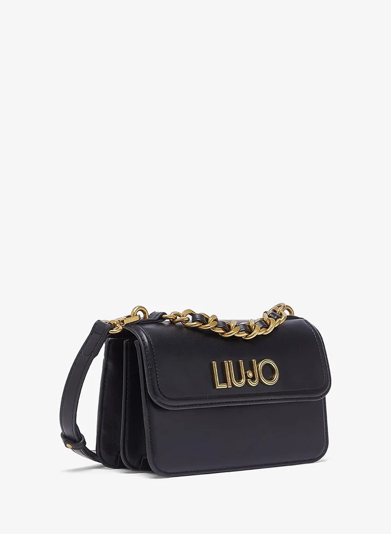 ليو جو Medium bag with chain detail