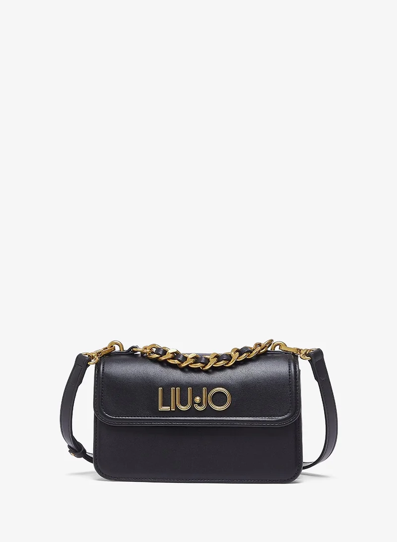 ليو جو Medium bag with chain detail