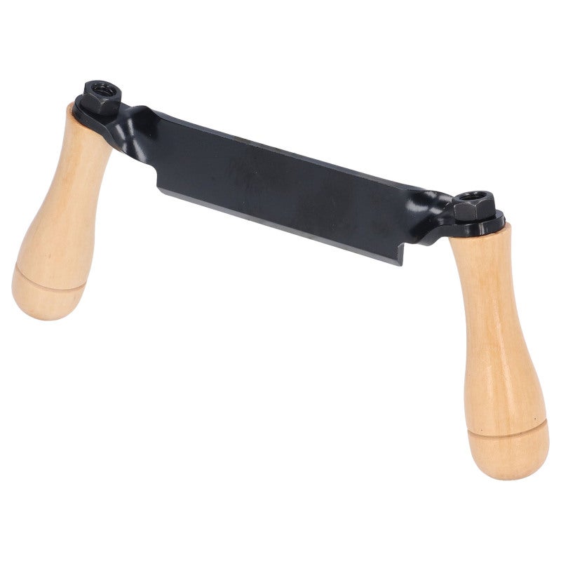 Straight Draw Knife 8in Tungsten Steel Blade - Wooden Handle Wood Shaving Tool for Timber Framers Wood Carvers Home Woodworking Projects - Image 5