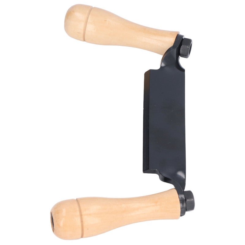 Straight Draw Knife 8in Tungsten Steel Blade - Wooden Handle Wood Shaving Tool for Timber Framers Wood Carvers Home Woodworking Projects - Image 3
