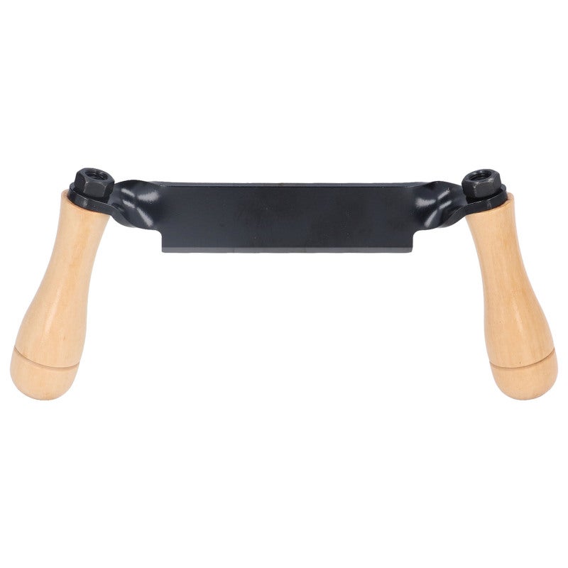 Straight Draw Knife 8in Tungsten Steel Blade - Wooden Handle Wood Shaving Tool for Timber Framers Wood Carvers Home Woodworking Projects - Image 1