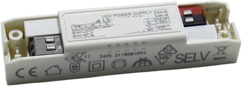 LS 8 200 SI E1 30 42V 200mA Constant Current LED Driver Power Supply Small Size Non Flicker - Image 1