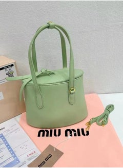 Miu Miu Women's Cow Leather Tote Shoulder Bag  - Image 1