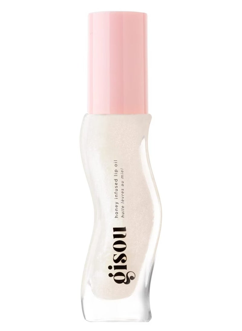 Gisou Honey Enriched Lip Oil - Coconut Frost 8ml  - Image 1