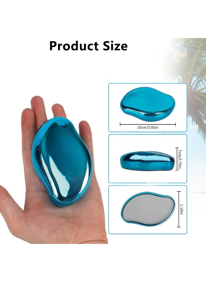 Generic - Crystal Hair Remover Stone Epilators Fast & Easy Magic Crystal Hair Eraser Portable Depilation Exfoliating Tool Apply to Any Part of the Body, Black - Image 1