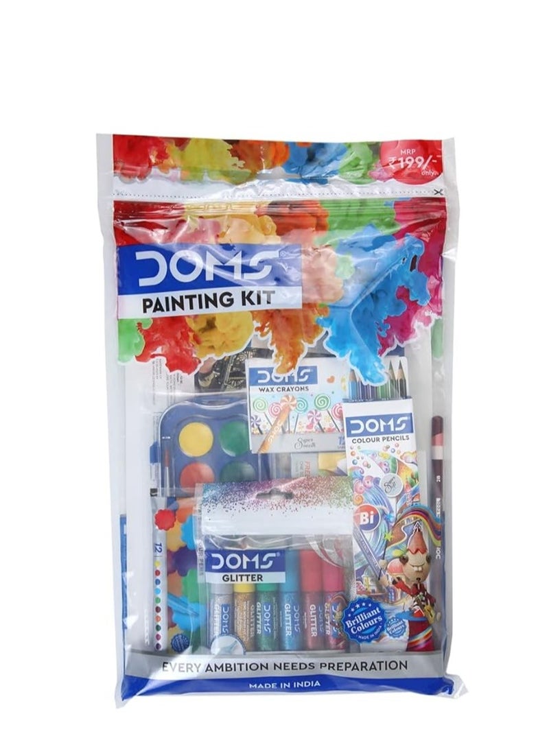 DOMS طقم رسم دومز للأطفال (متعدد الألوان) - عبوة من 9 - Image 1