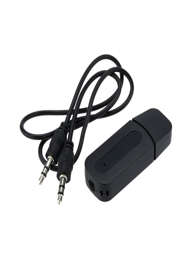 Mini USB Wireless BluetoothAudio Receiver 3.5mm AUX  Music Adapter Car AUX Home Audio System - Image 1