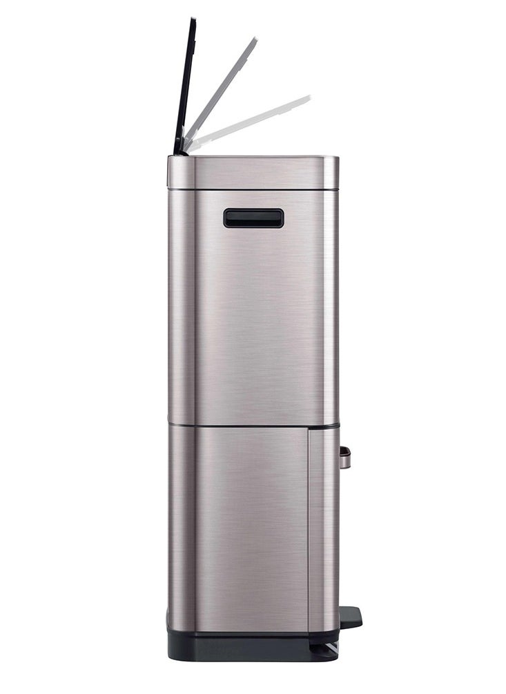 EKO - EKO Himalaya Sensor Recycling Bin a spacious 60L (35L + 25L) stacked two compartment bin with an energy efficient and innovative motion sensor opening - Image 1