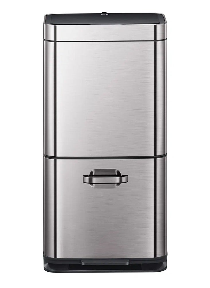 EKO - EKO Himalaya Sensor Recycling Bin a spacious 60L (35L + 25L) stacked two compartment bin with an energy efficient and innovative motion sensor opening - Image 1
