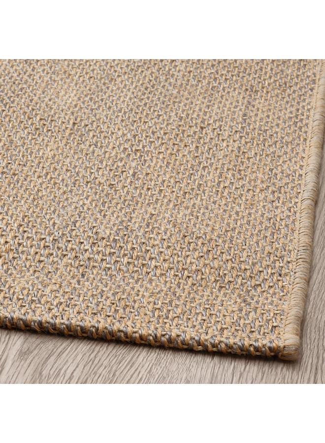 erorex Rug, flatwoven, natural/light grey, 80x150 cm - Image 2