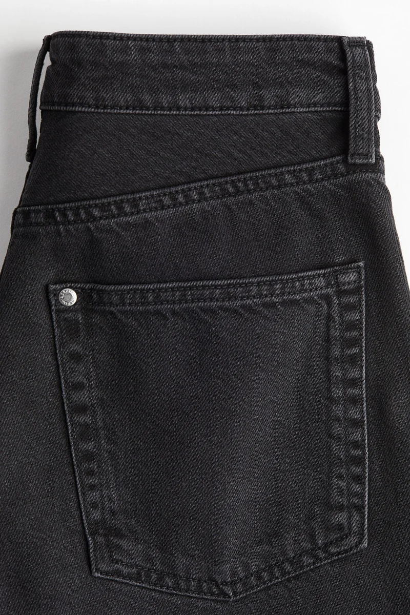 H&M Feather Soft Super Wide Ultra High Jeans