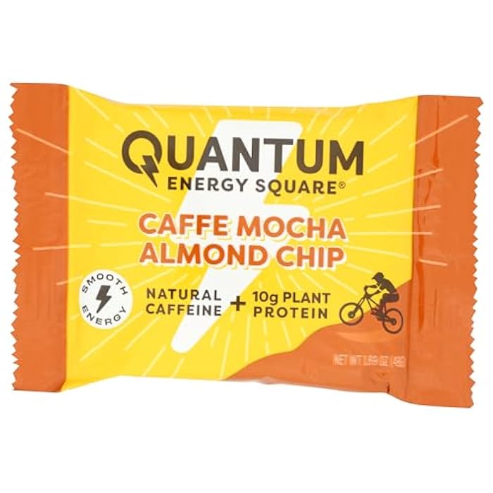 QUANTUM Cafe Mocha Almond Chip Energy Bar, 1.69 OZ - Image 1