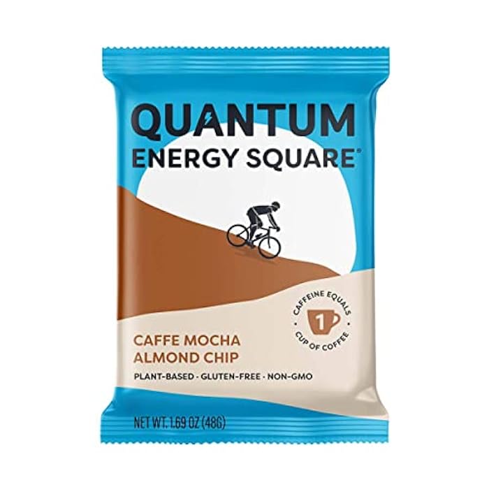 QUANTUM Cafe Mocha Almond Chip Energy Bar, 1.69 OZ - Image 3