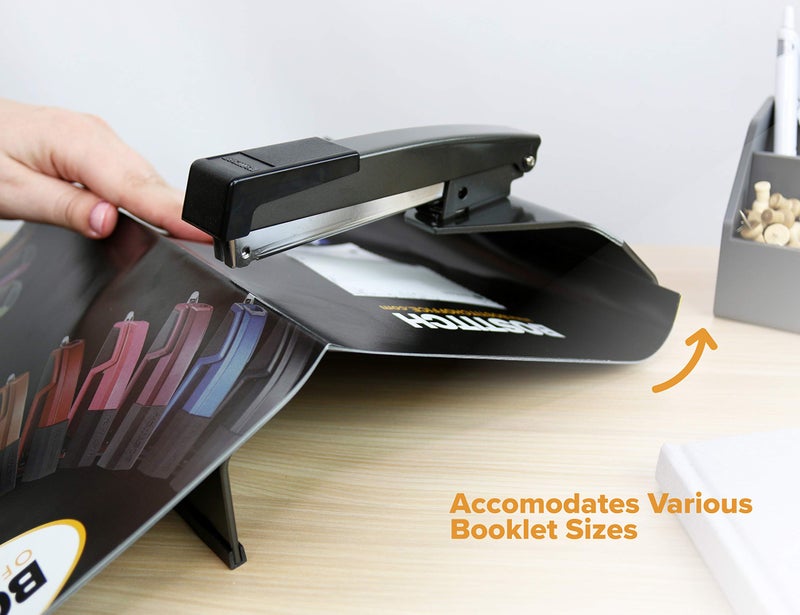 Stanley Bostitch Bostitch Office No-Jam Booklet Stapler  20 Sheets  No-Jam Technology  Black (B440SB) - Image 2