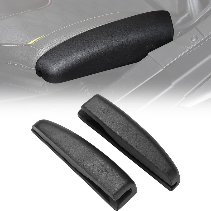 Generic KEMIMOTO Seat Side Pad Assembly Compatible with 2017-2024 Can-Am Maverick X3 MAX and Maverick R, PU Foam Soft Seat Side Cushion for UTV Accessories, Thigh Protection Comfort Pillow(1 Pair)  - Image 1