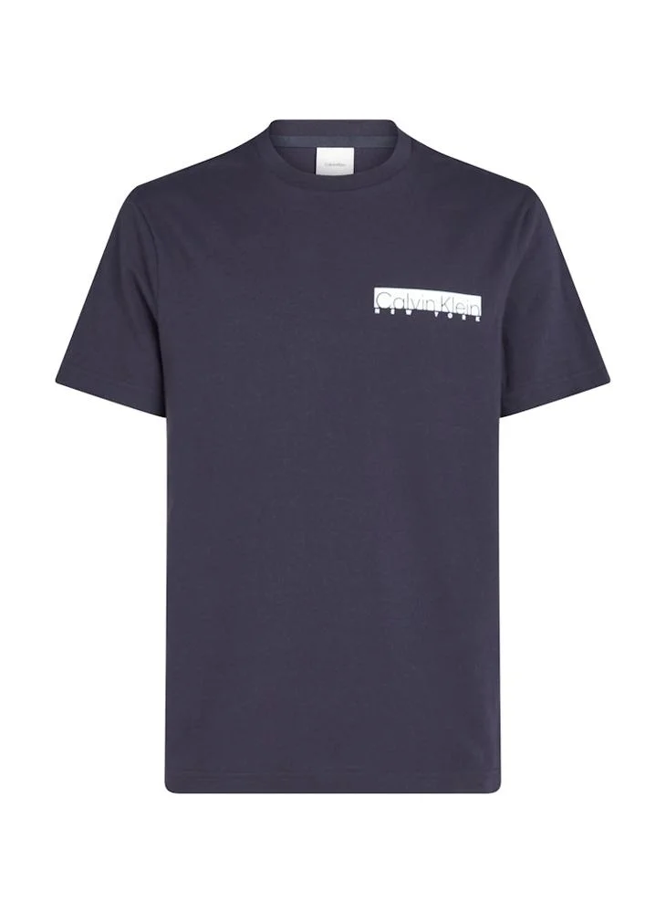 كالفن كلاين Logo Short Sleeve  T-Shirt