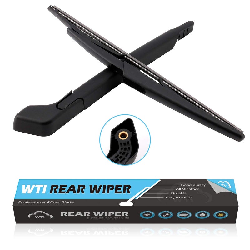 WTI Rear Wiper Arm Blade Set Compatible With Volvo XC90 20032006 SUV Rear Windshield Window Wiper Kits Assembly New Replacement Accessories Parts Fit 8659502