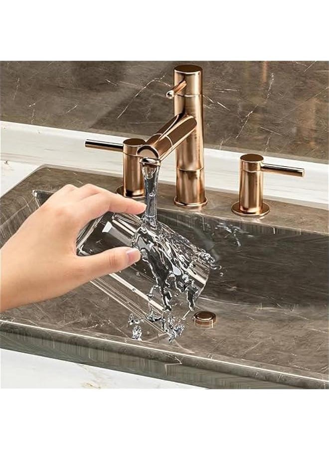 HOOKOR 2Pcs Toothbrush Holder, Toothbrush Holder with Cup, Couple Toothbrush Holder, Wall Mounted Bathroom Shelf, Toothpaste Holder Stand, Mouthwash Cup Storage Rack (Grey)  - Image 3