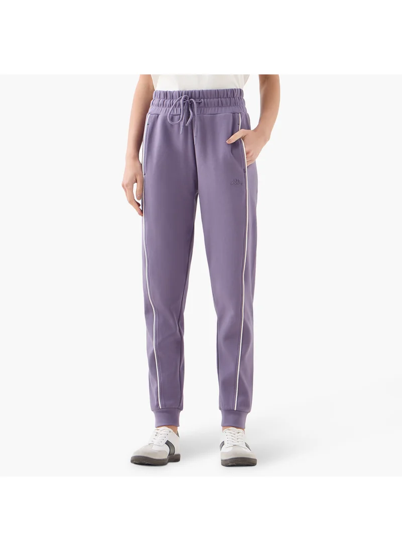 كابا Kappa Contrast Piping Detail Joggers with Drawstring Closure