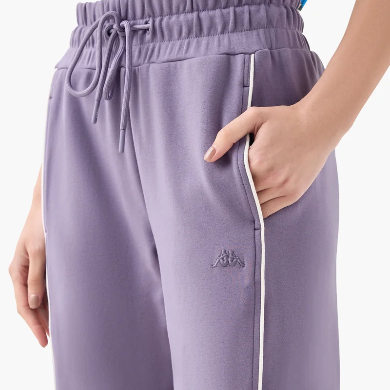 Kappa Kappa Contrast Piping Detail Joggers with Drawstring Closure