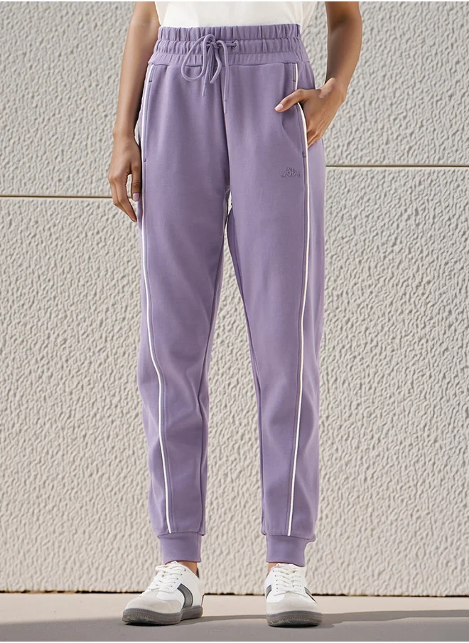 كابا Kappa Contrast Piping Detail Joggers with Drawstring Closure
