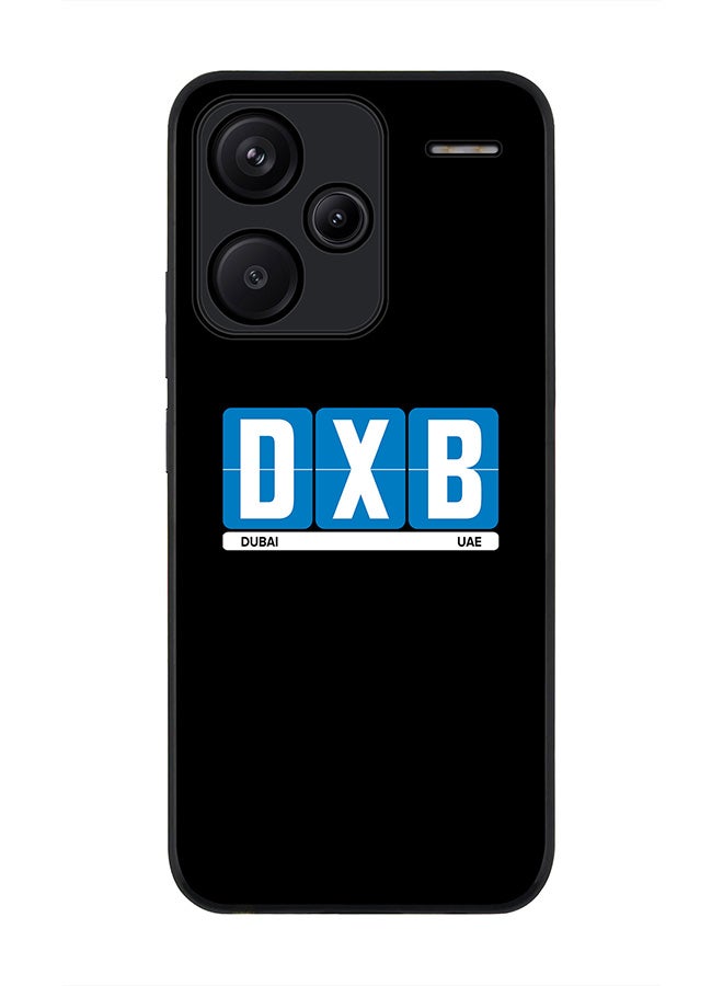 Stylizedd Rugged Black Edge Case for Xiaomi Redmi Note 13 Pro Plus, Slim fit Soft Case Flexible Rubber Edges Anti Drop TPU Gel Thin Cover -  DXB Dubai - Image 1