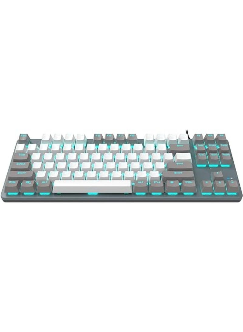 AULA F3061 Membrane Gaming Keyboard + Mouse Combo – Grey - Image 1