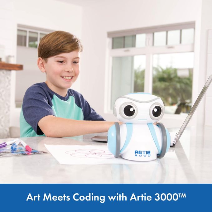 Educational Insights Artie 3000 the Coding & Drawing Robot, STEM Toy, Gift for Boys & Girls, Ages 7+ - Image 3