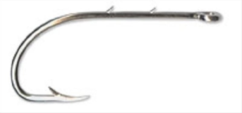 Mustad Beak, Special Long Shank W/ 2 Slices, Reversed - Nickel 4 - Image 2