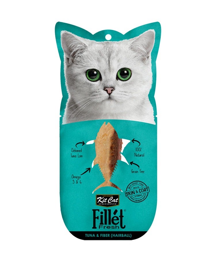 Kit Cat Fillet Fresh Tuna and Fiber (Hairball) - Image 1