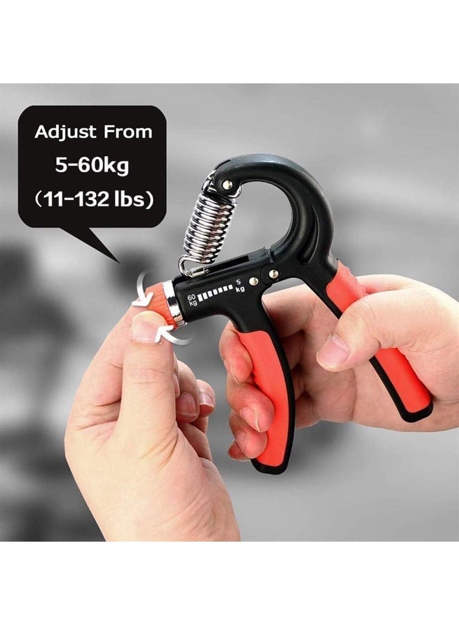 Second Bike Adjustable Hand Grip Strengthener 5–60 KG – Hand, Wrist & Forearm Exercise Trainer - Image 4