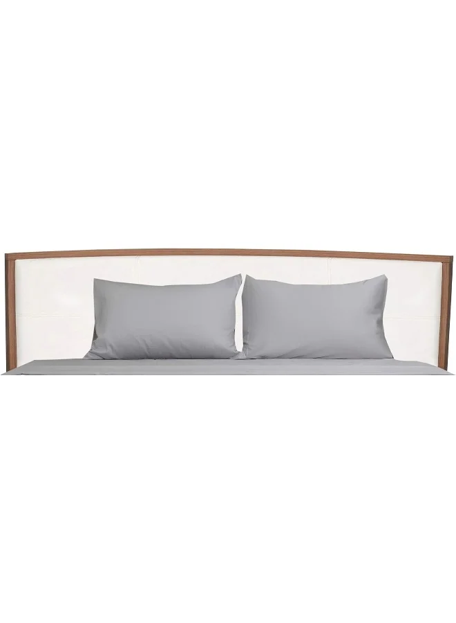 Hotel Linen Klub Hotel Linen Klub 3-Piece Queen Bed Sheet Set - Silver