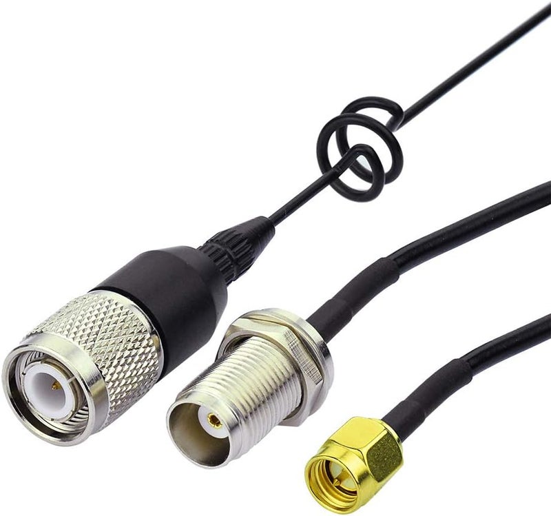 Superbat 800mhz 900mhz Antenna Wide Band Omni-Directional Lora Antenna Fixed Bracket Wall Mount with SMA Cable for Cellular Router Gateway Repeater Modem Trail Camera etc. - Image 2