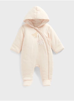 mothercare Infant Printed Pramsuit  - Image 1