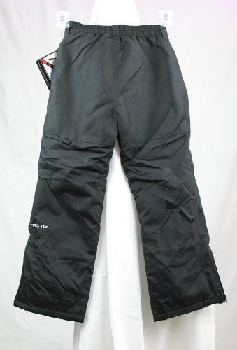 Arctix Kids Snow Pants with Reinforced Knees and Seat, Black, X-Large Husky - Image 3