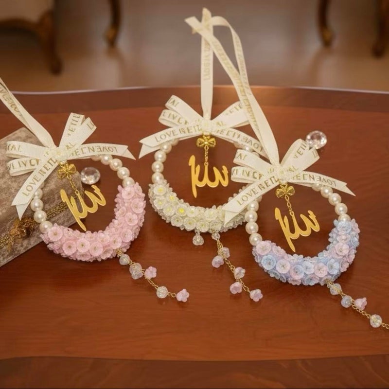 Thank Allah for bringing good luck. Crystal pendants, car accessories, car hangings, home decorations, mirror hangings, used for interior decoration, indoor decoration - Image 3