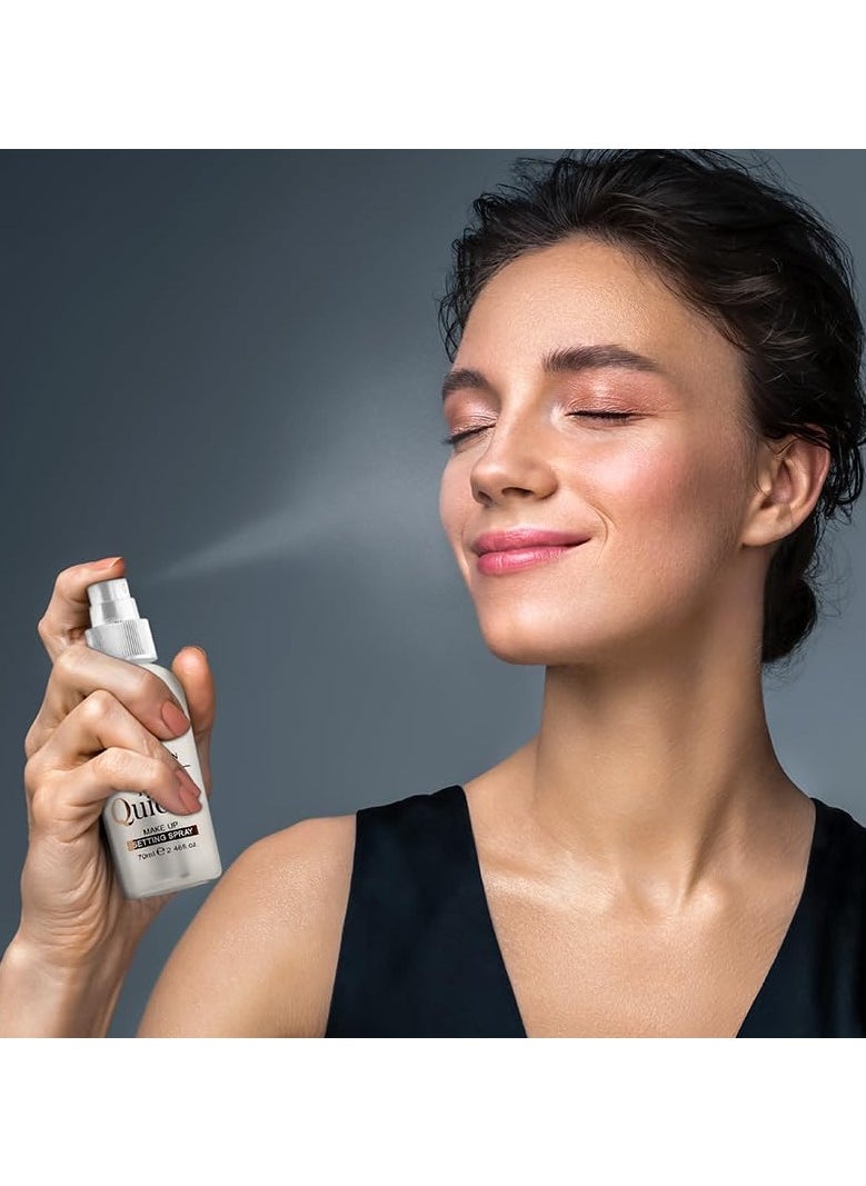 COLORS QUEEN Fix Quickly Makeup Setting Spray 70ml Long Lasting Face Natural Finish Keeps Makeup Intact Hydrate Lightweight Quick Dry Makeup Fixer  - Image 4