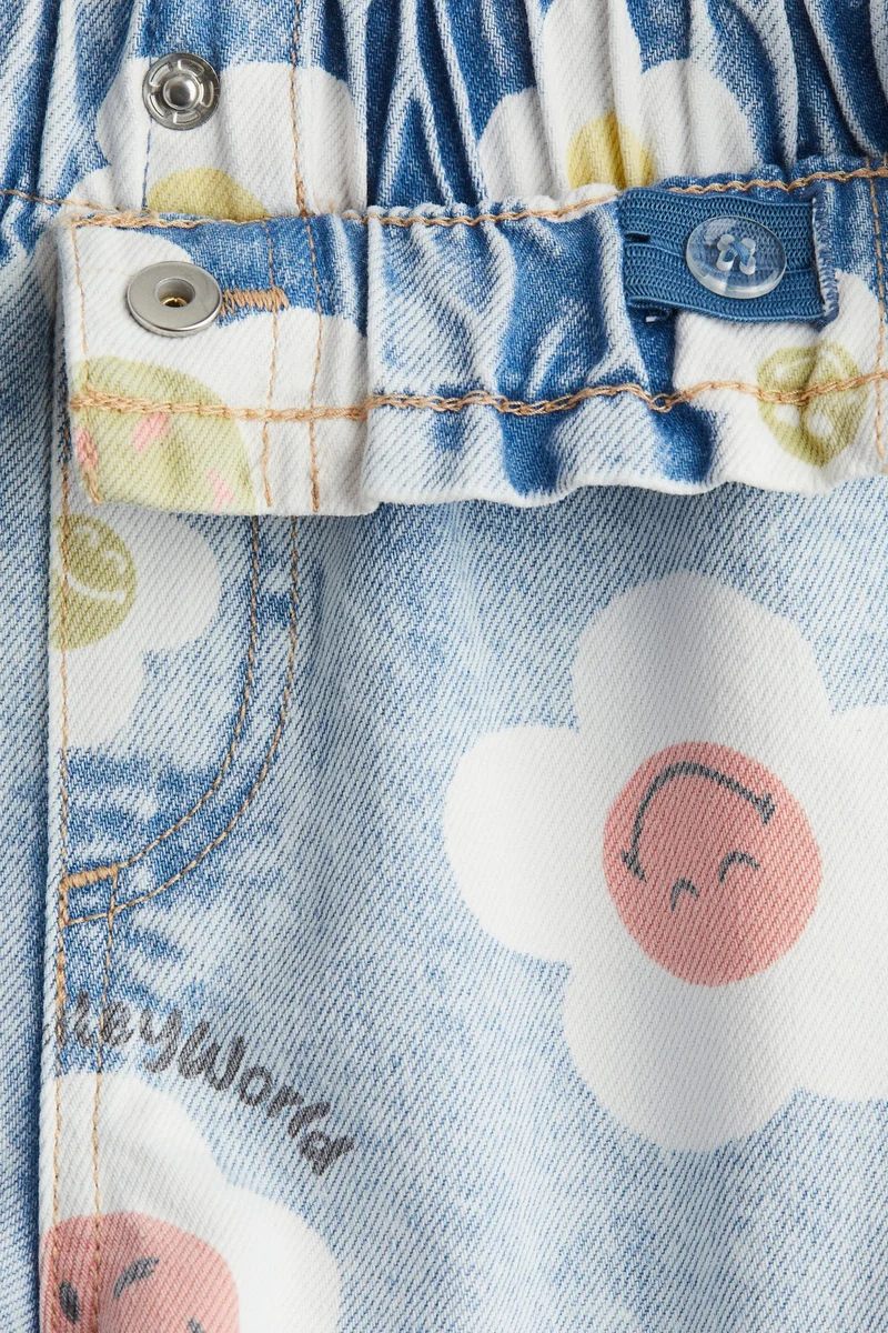 اتش اند ام شورت دنيم فضفاض