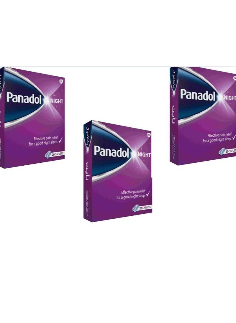Panadol Panadol Night 20 tablets 3 pieces 