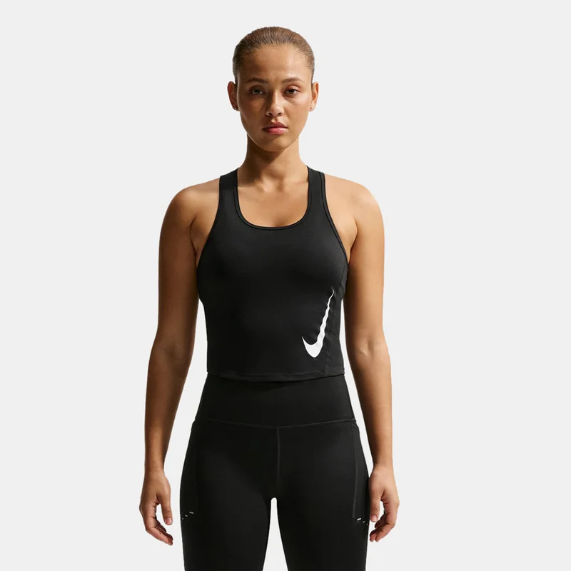 Nike Women's Tempo Swoosh Run Dri-Fit Running Tank Top
