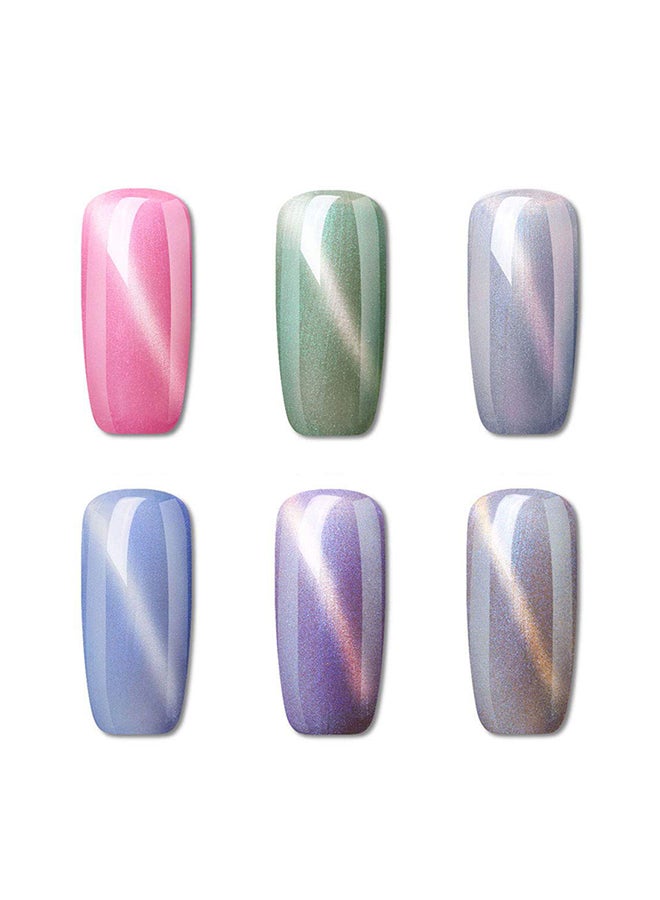 brunson Gel Nail Polish Pearl Nail Polish Mermaid Gel Manicure Salon Decor Nail Art Elegant Shell Shiny Under Light UV LED Soak Off Set BMG03  - Image 3
