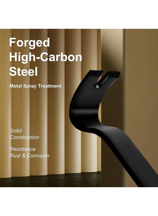 2 Packs Heavy Duty Pry Bar Set 7 5 Inch 15 Inch High Carbon Steel Utility Claw Bars - Image 3
