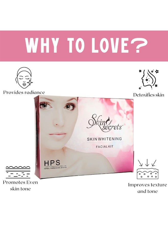 Skin Secrets Skin Whitening Facial Kit with Licorice Extract for a Radiant Skin, 410gm - Image 2
